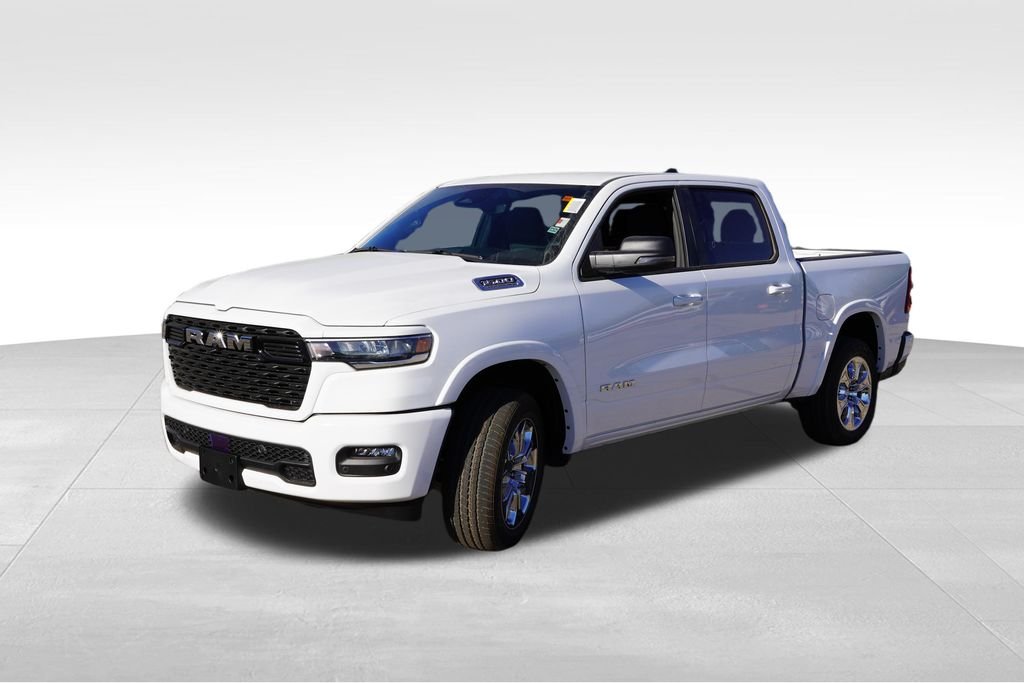 New 2026 Bright White Clear-Coat Exterior Paint RAM Big Horn image 7