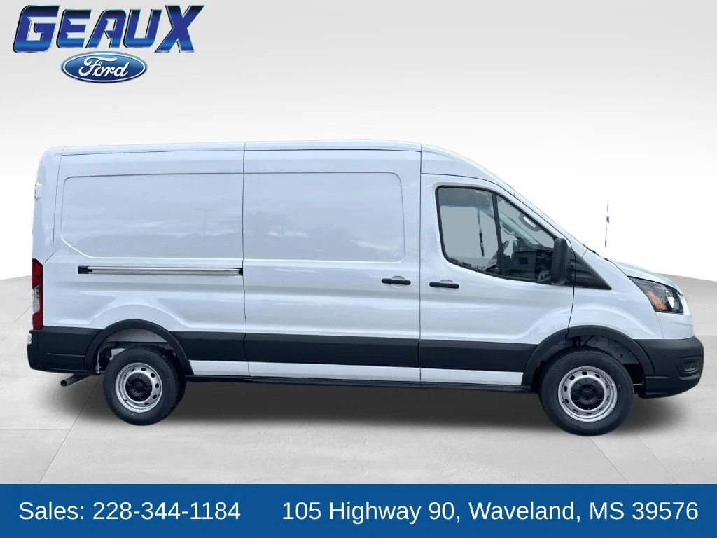 Oxford White 2027 Ford Transit Cargo Van Rear-Wheel Drive
