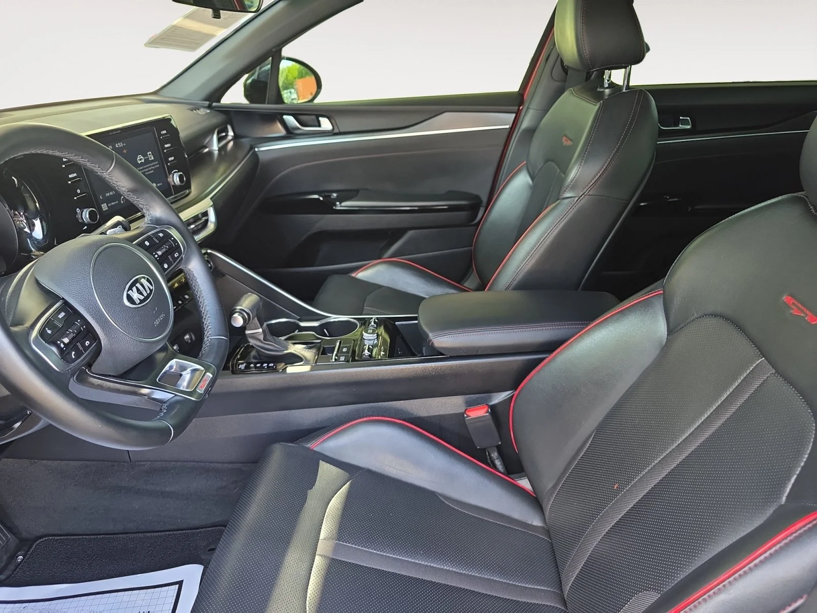 Used 2021 Passion Red Kia GT image 21