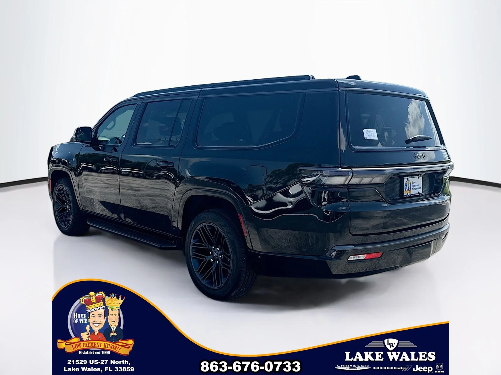 New 2026 High Gloss Black Exterior Paint Jeep Grand Wagoneer image 4