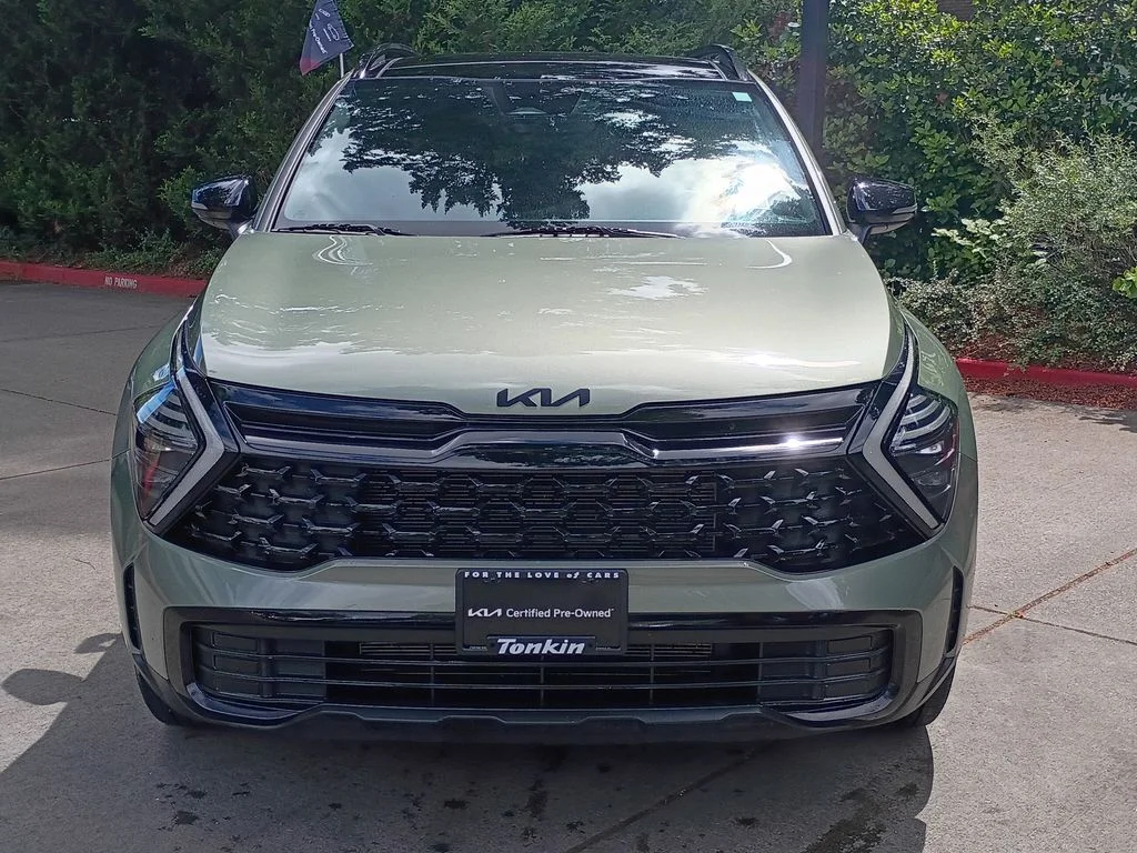 Certified Used 2025 Jungle Green Kia X-Line image 12