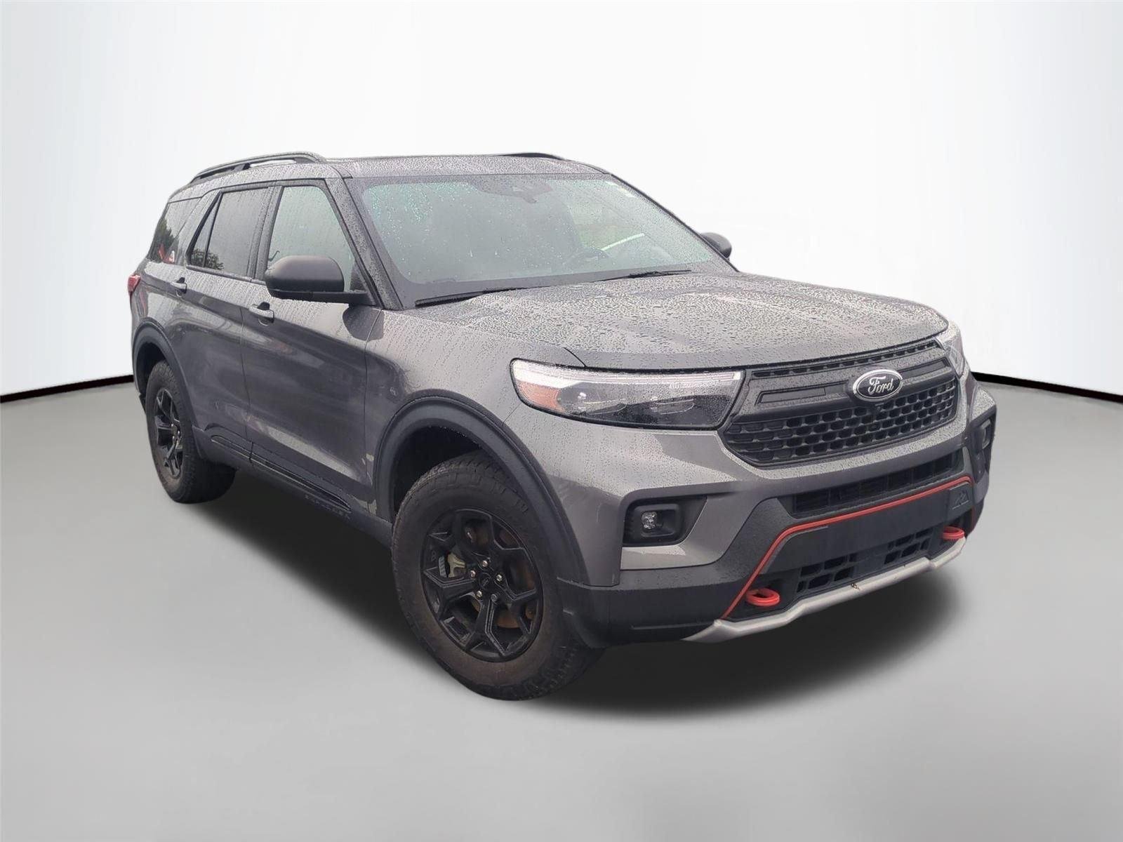 Used 2022 Carbonized Gray Metallic Ford Timberline image 3