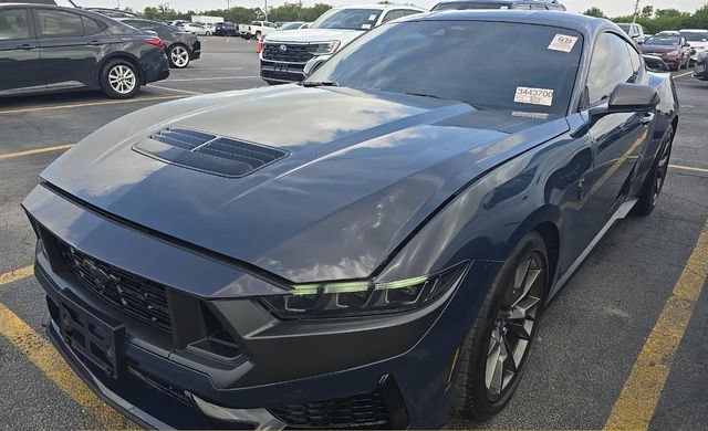 Used 2024 Blue Ember Metallic Ford Dark Horse image 1