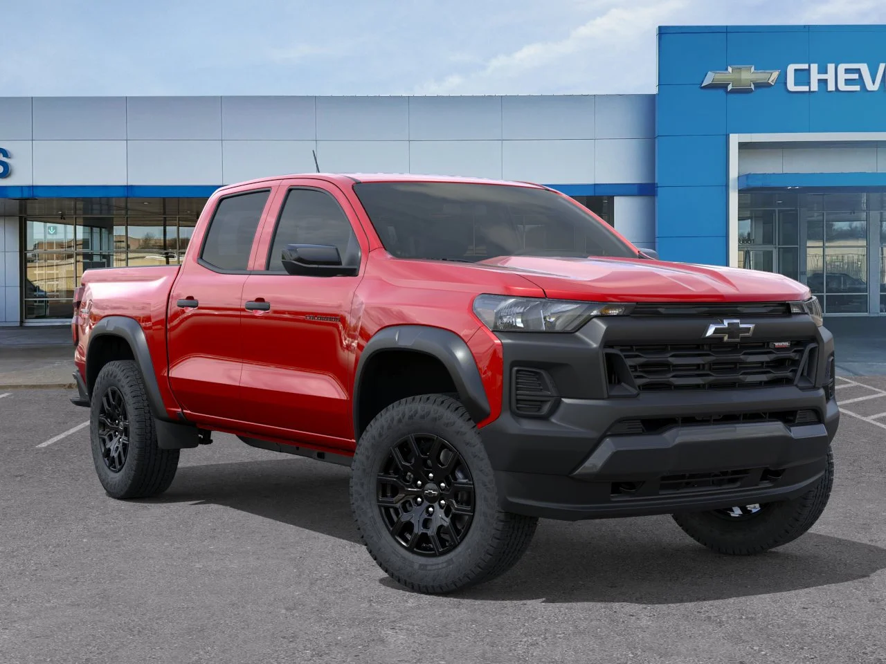 New 2026 Radiant Red Tintcoat Chevrolet Trail Boss image 7