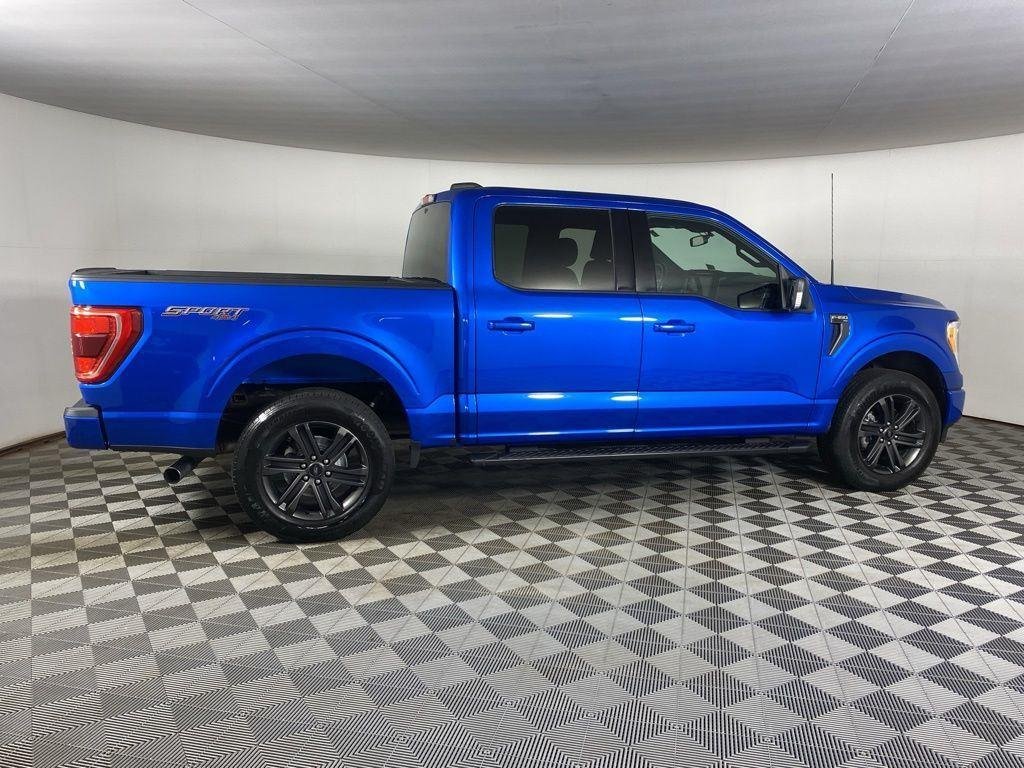 Used 2021 Blue Metallic Ford XLT image 8