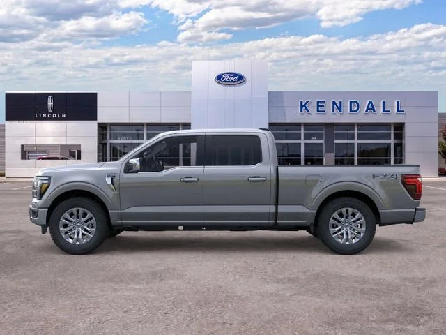 New 2026 Gray Metallic Ford Lariat image 3