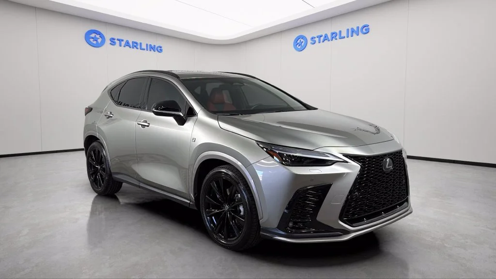 Used 2025 Silver Lexus NX 350 F SPORT Handling image 14