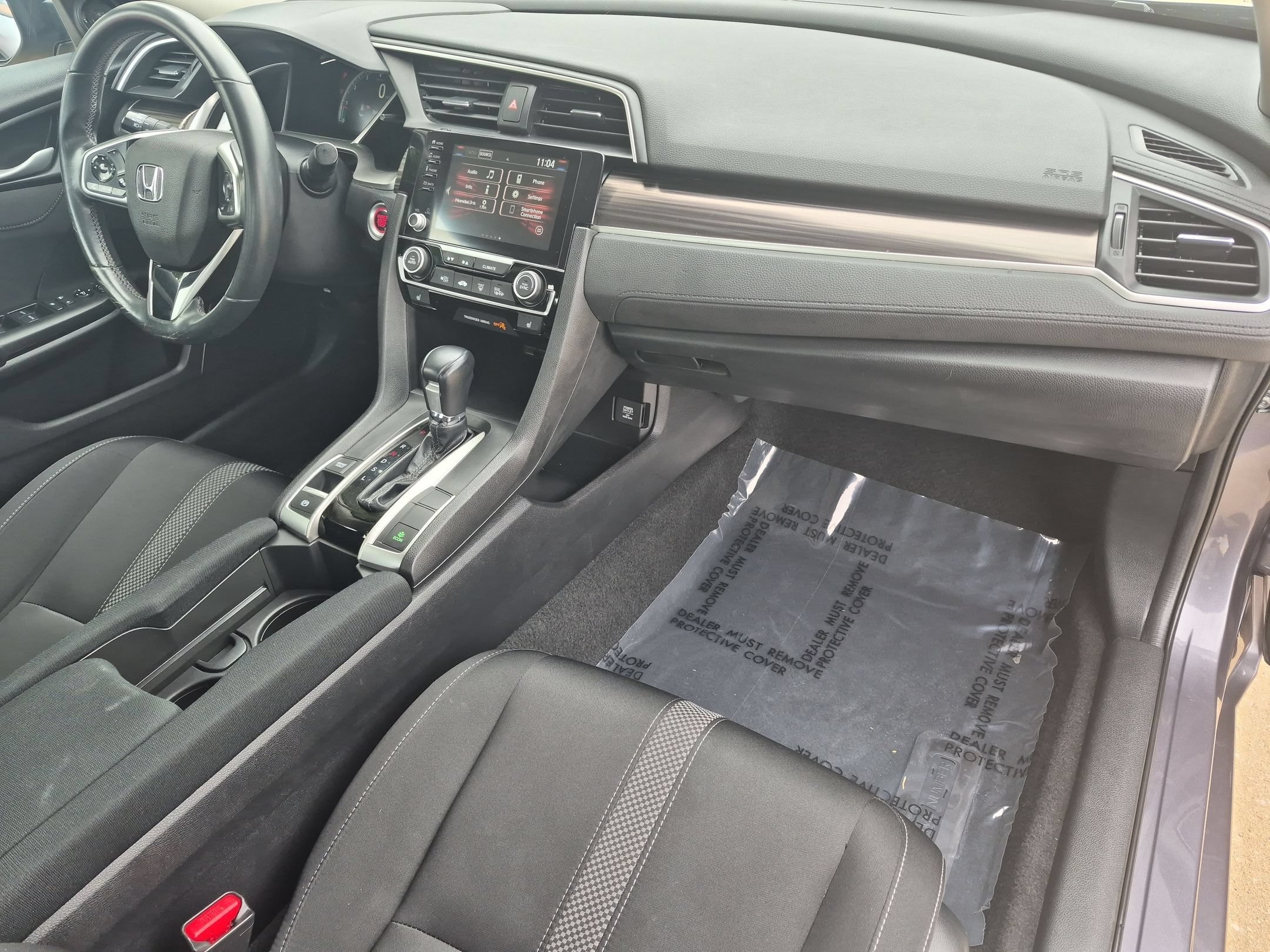 Certified Used 2021 Modern Steel Metallic Honda EX Sedan image 32