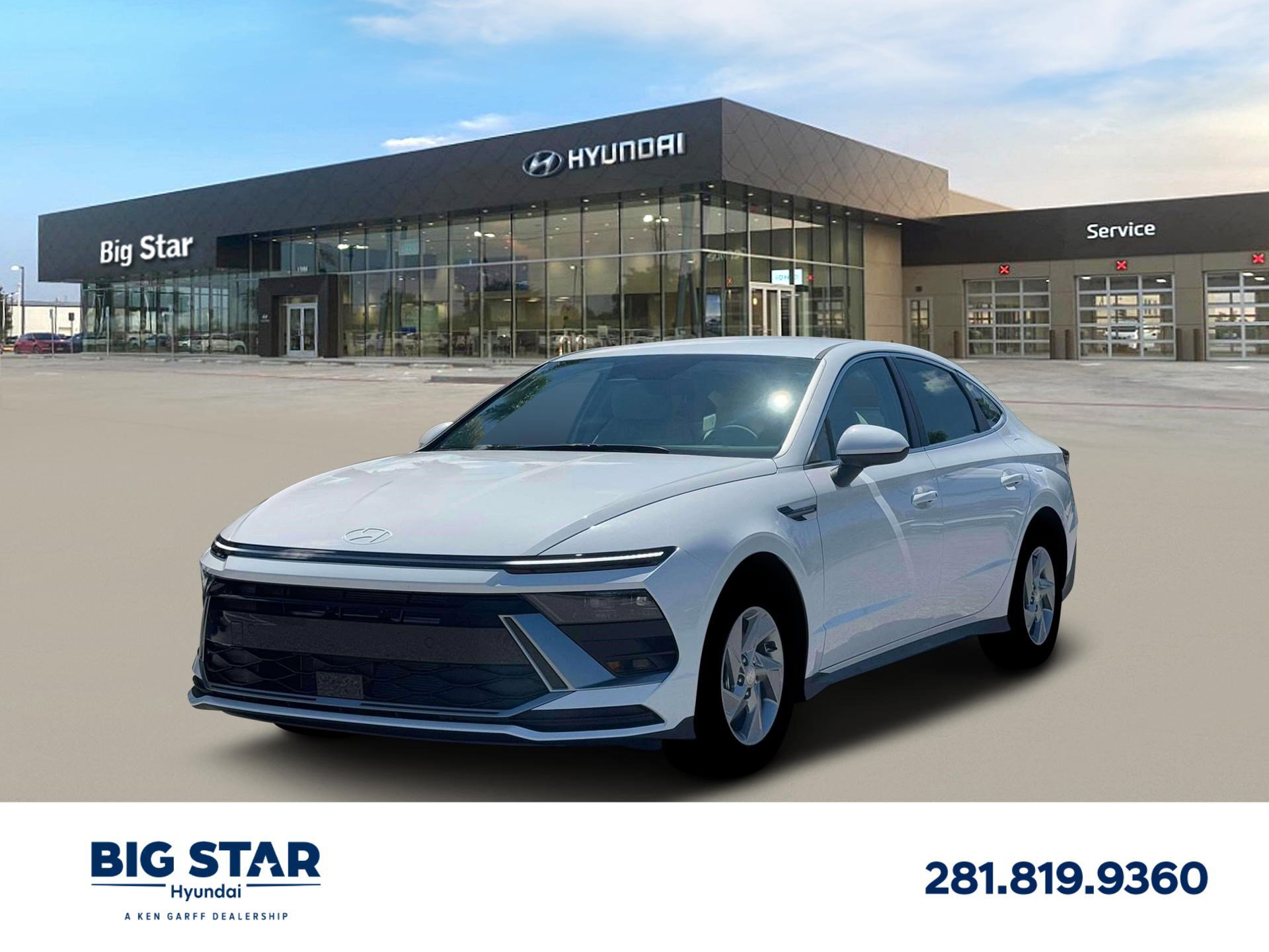 New 2026 Serenity White Hyundai SE image 1