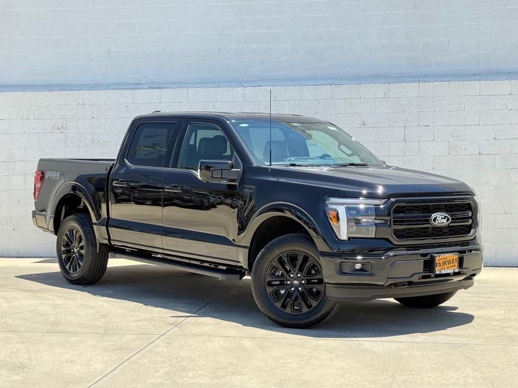 New 2026 Agate Black Metallic Ford Lariat® image 1
