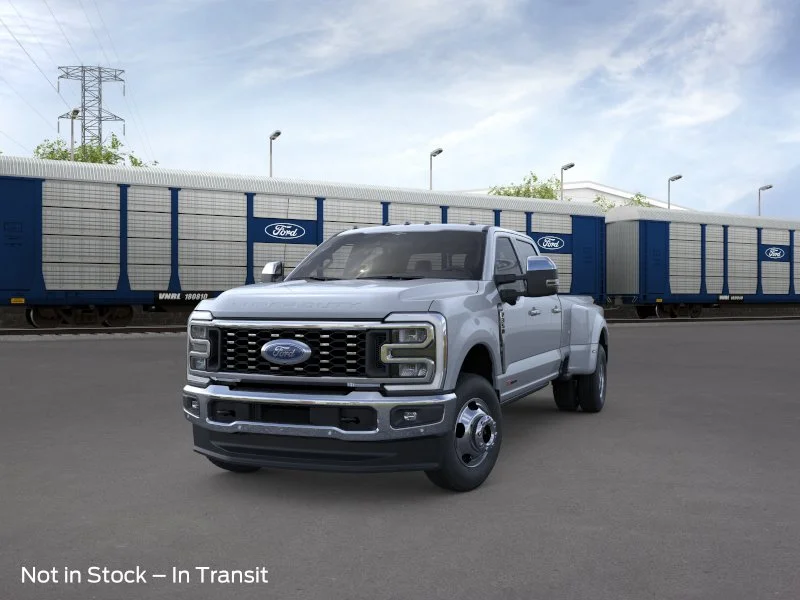 New 2026 Glacier Gray Metallic Tri-Coat Ford F-350® Lariat® image 2