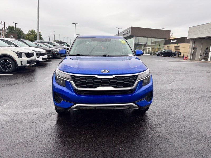 Used 2021 Blue Kia LX image 2