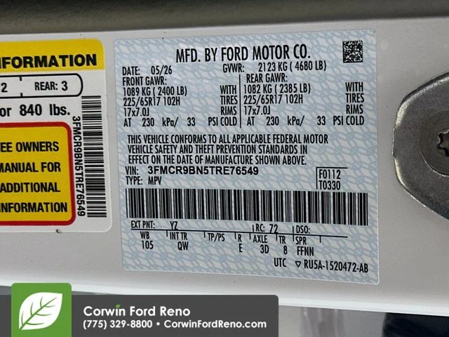 New 2026 Oxford White Ford Big Bend image 32