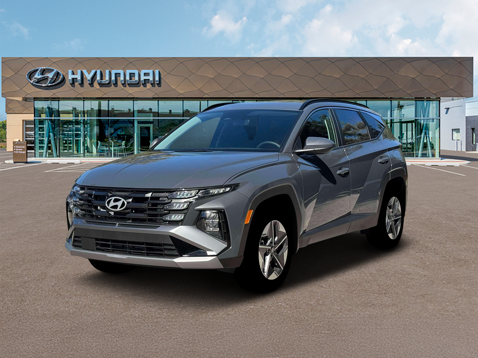 New 2026 Gray Hyundai SEL image 1