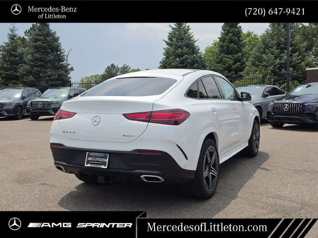 New 2026 Polar White Mercedes-Benz GLE 450 Coupe image 7