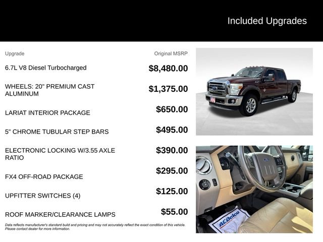 Used 2015 Bronze Fire Metallic Ford Lariat image 5