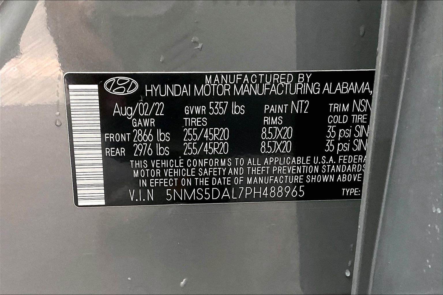 2023 Hyundai Santa Fe Calligraphy - Photo 35