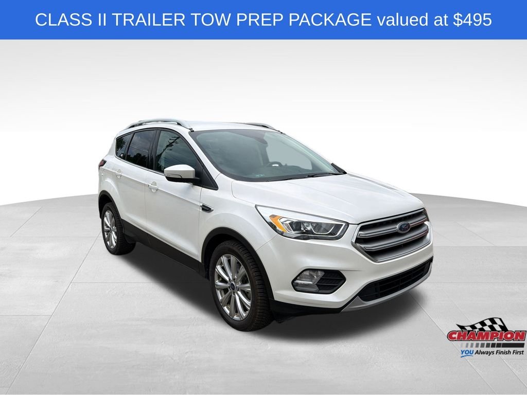 Used 2017 White Ford Titanium image 5
