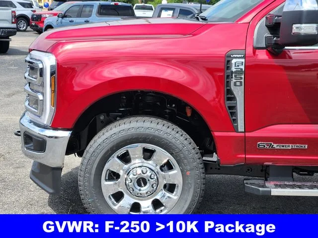 New 2026 Ruby Red Metallic Tinted Clearcoat Ford F-250® Lariat® image 9