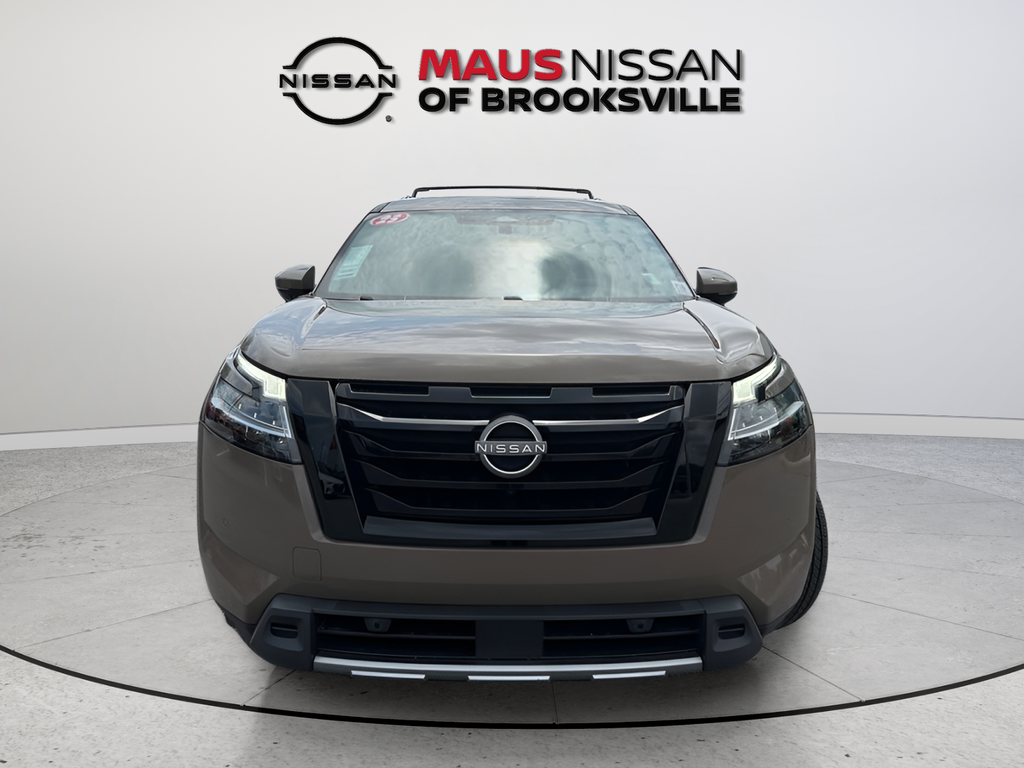Certified Used 2023 Beige Nissan Platinum image 3