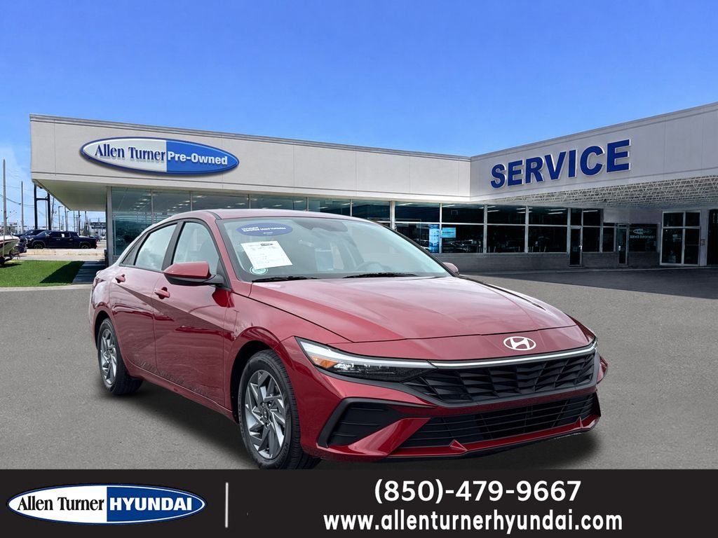 Certified Used 2024 Ultimate Red Hyundai SEL image 1