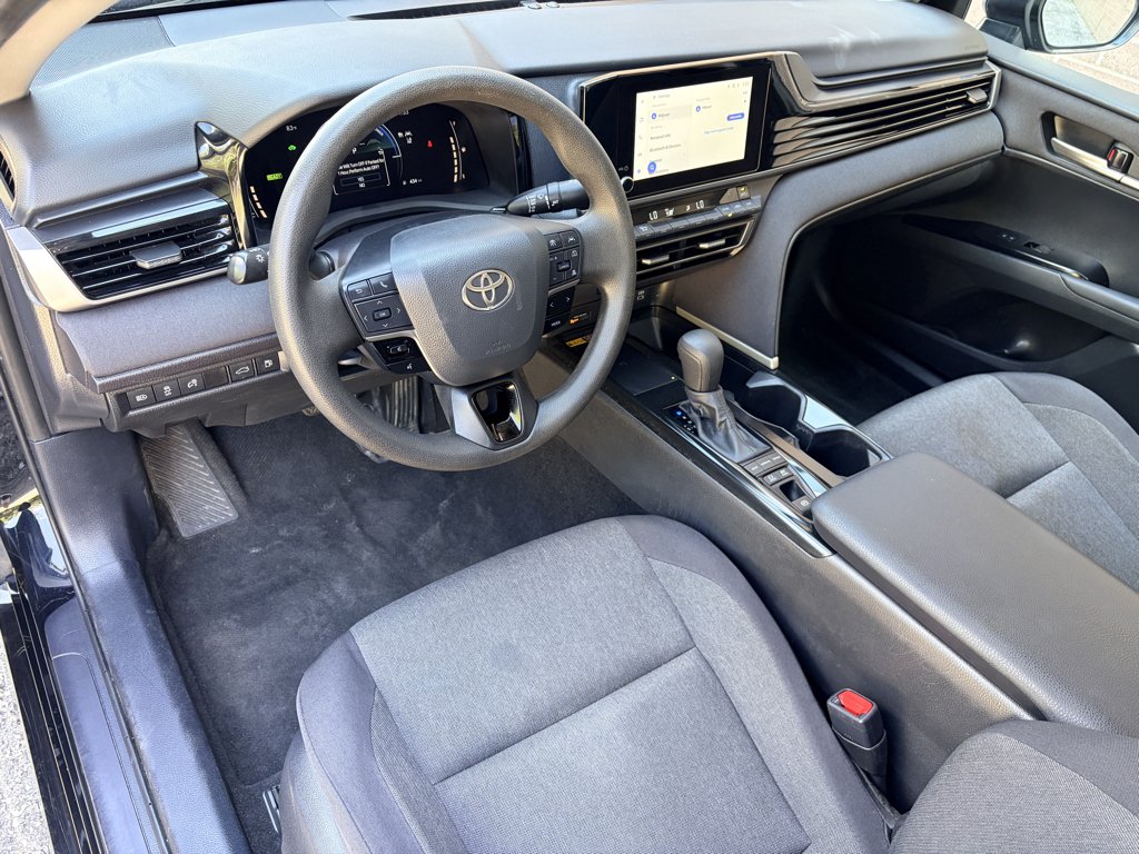 Used 2025 Midnight Black Metallic Toyota LE image 12