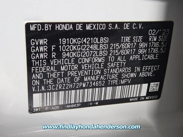 2023 Honda HR-V EX-L - Photo 47