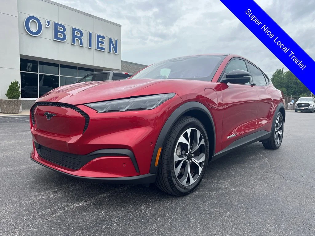 Used 2024 Rapid Red Metallic Tinted Clearcoat Ford Select image 1