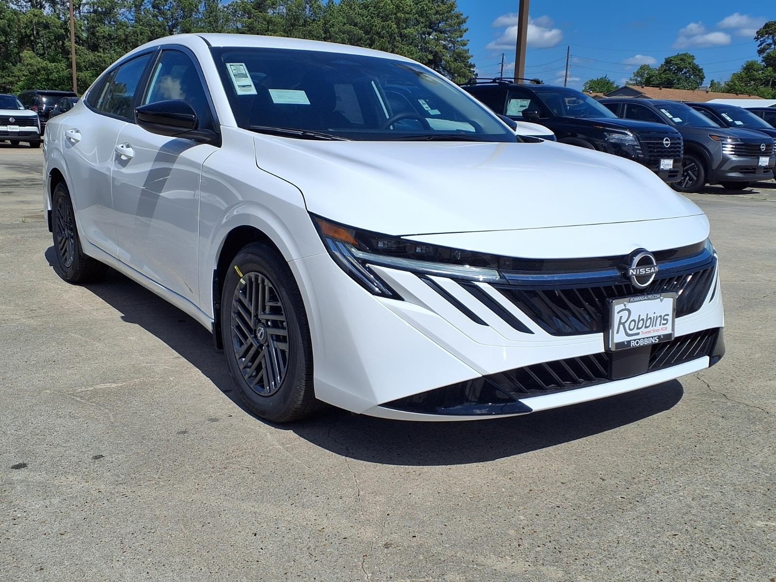2026 Nissan Sentra SV White at Robbins Nissan
