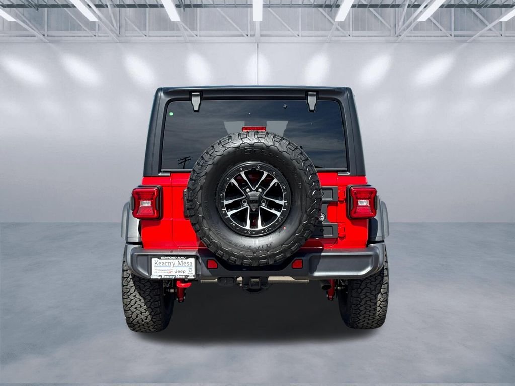 New 2026 Firecracker Red Clear-Coat Exterior Paint Jeep Rubicon image 4
