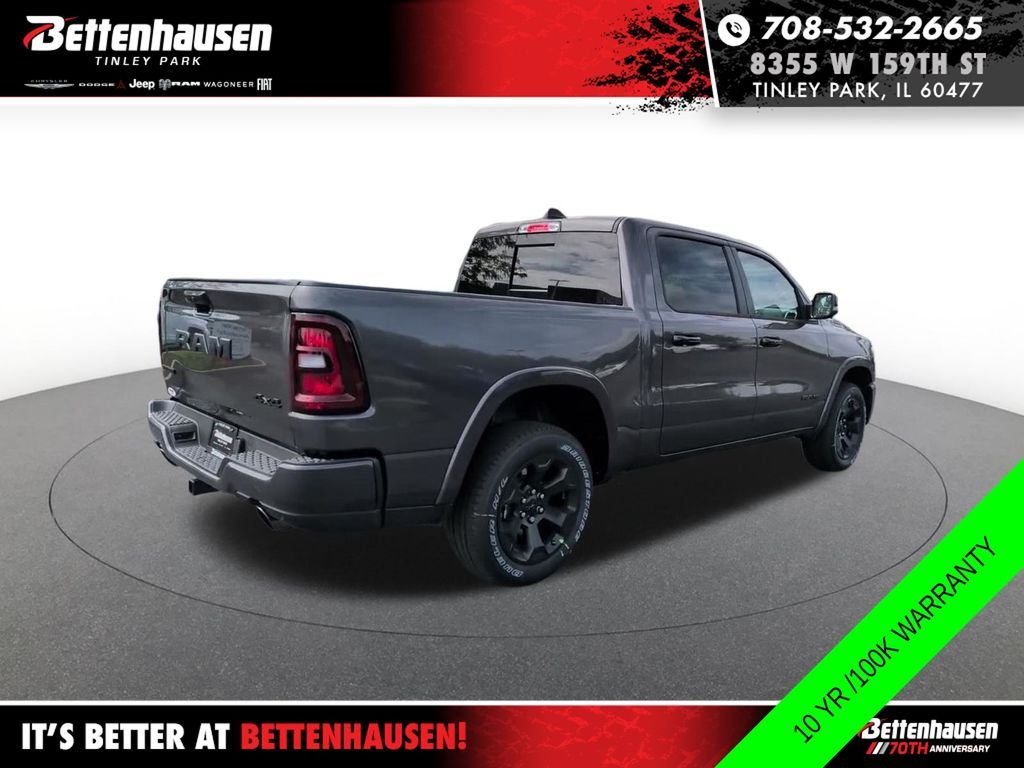 New 2026 Granite Crystal Metallic Clear-Coat Exterior Paint RAM Big Horn image 7