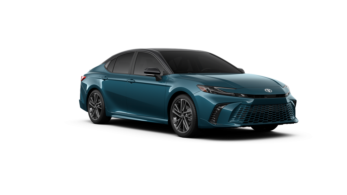 New 2026 Ocean Gem with Midnight Black Metallic roof Toyota XSE image 52