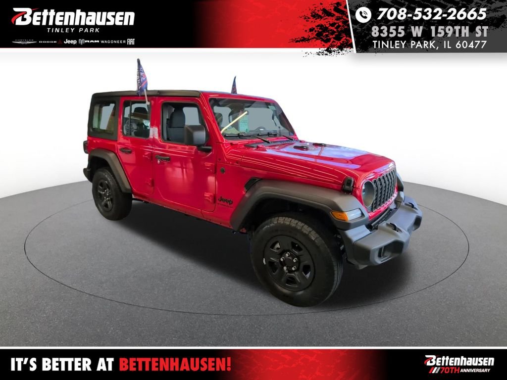 New 2026 Firecracker Red Clear-Coat Exterior Paint Jeep Sport image 4