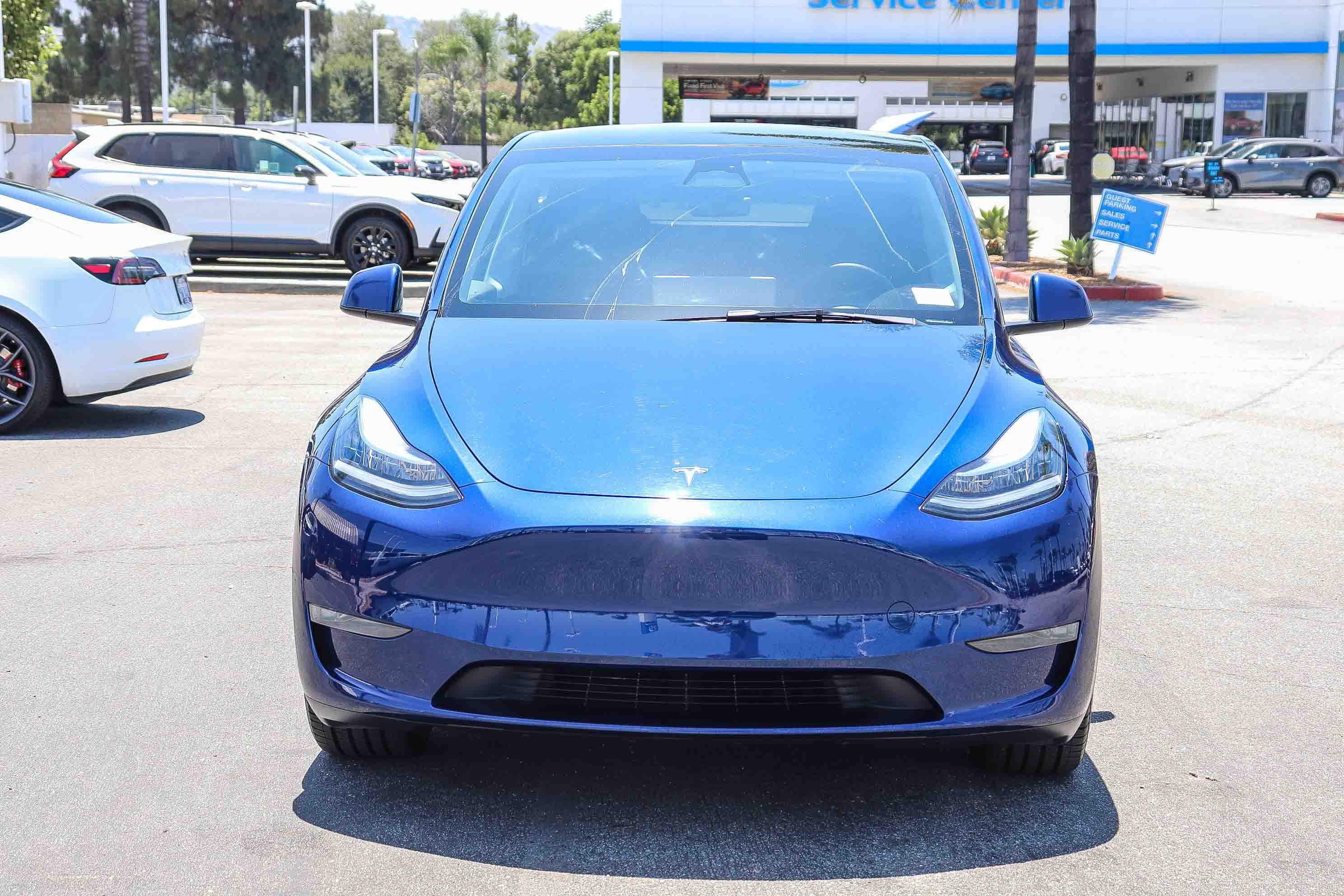 Used 2023 Tesla Model Y Long Range with VIN 7SAYGDEE7PA116060 for sale in West Covina, CA