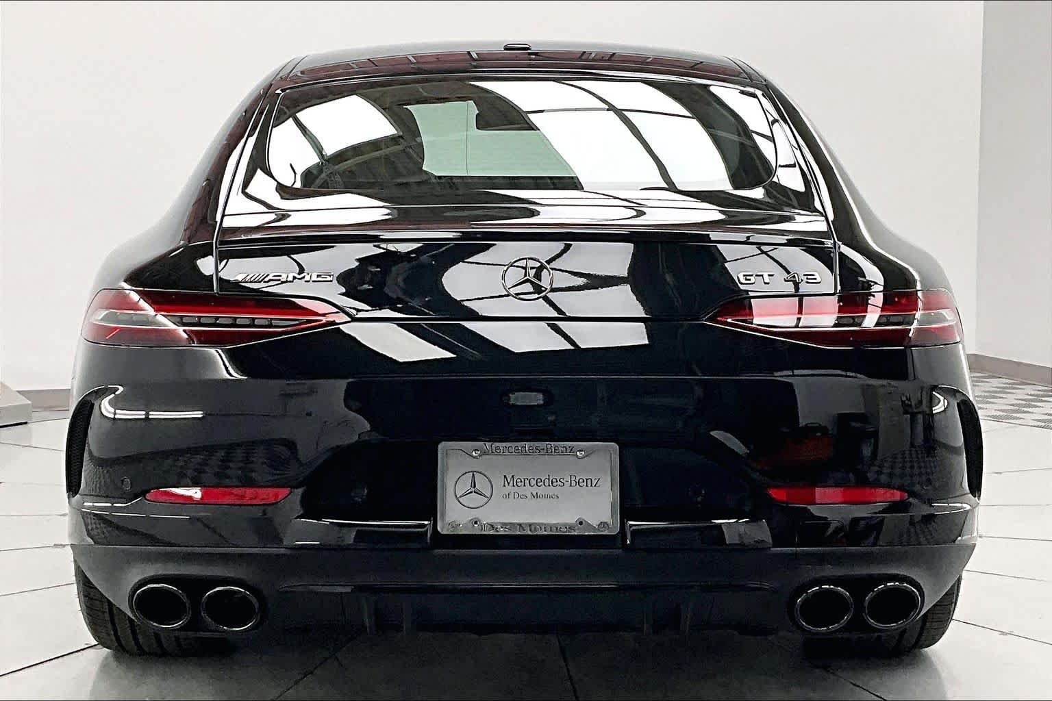 New 2026 Obsidian Black Metallic Mercedes-Benz AMG® GT 43 4-Door Coupe image 5