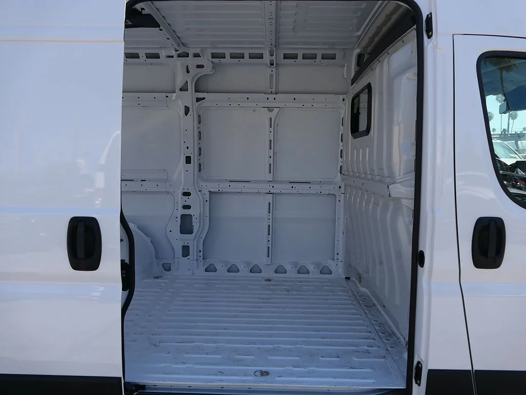 New 2026 Bright White Clear Coat RAM Cargo Van Tradesman High Roof 136" WB w/Pass Seat image 20