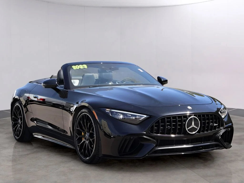 Certified Used 2023 Obsidian Black Metallic Mercedes-Benz SL 63 AMG® image 3