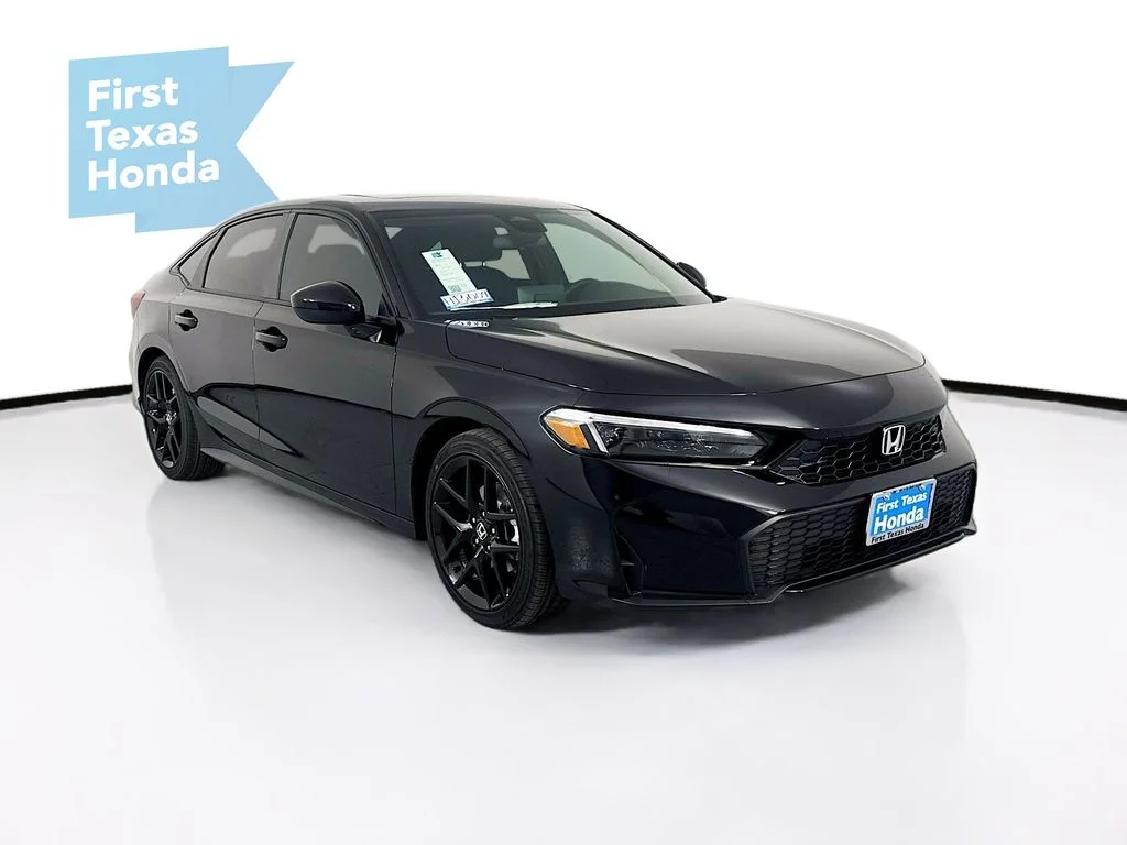 New 2026 Crystal Black Pearl Honda Sport image 1