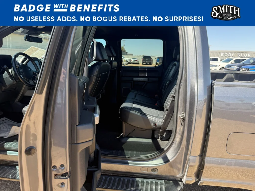 Used 2022 Carbonized Gray Metallic Ford LARIAT image 11