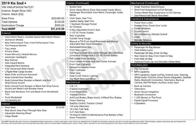 Used 2019 Silver Kia Plus image 31