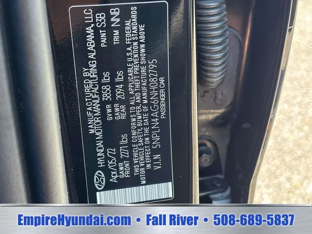 Used 2022 Black Hyundai SEL image 32