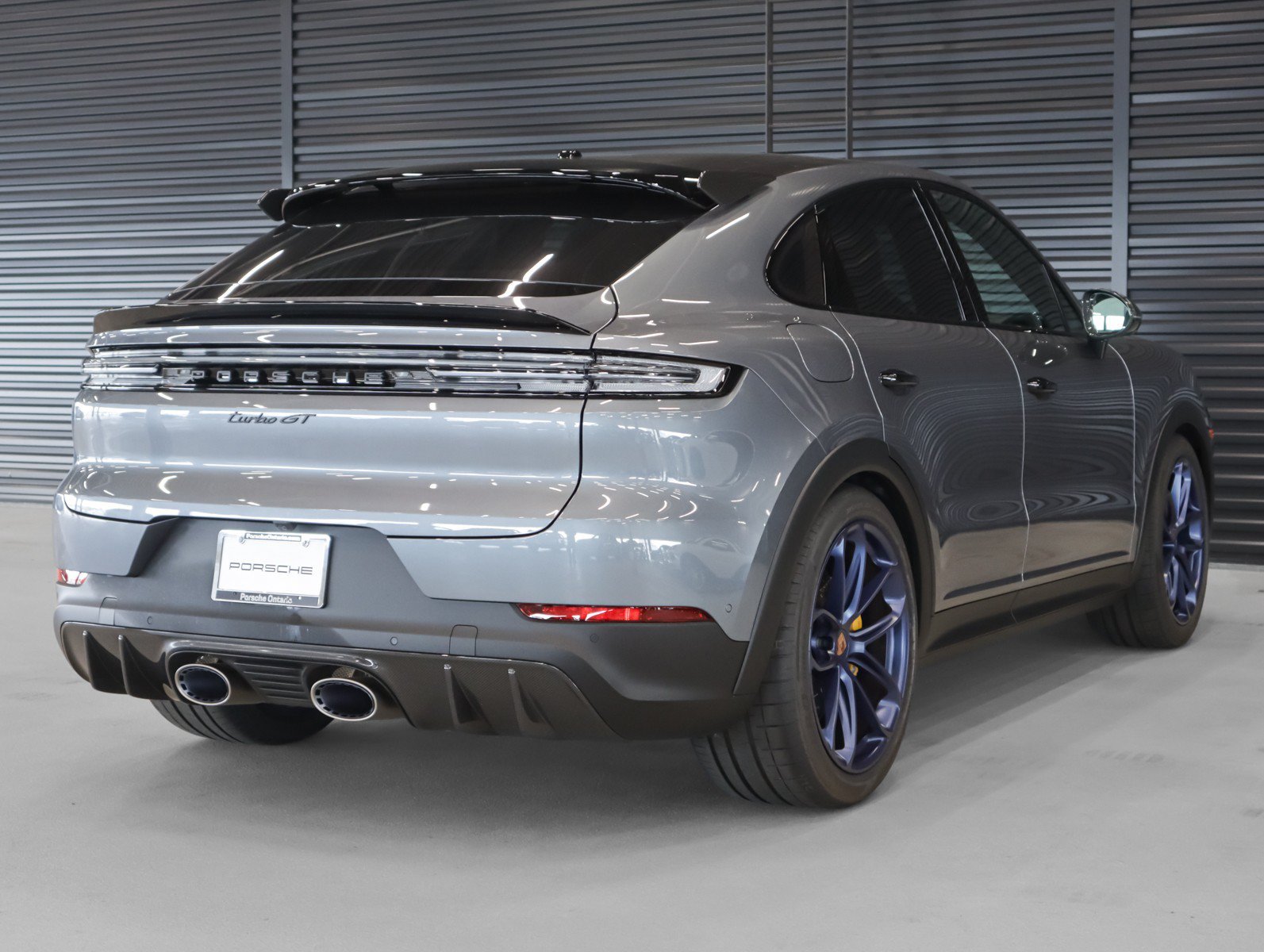 New 2026 Vanadium Grey Metallic Porsche Turbo GT image 10