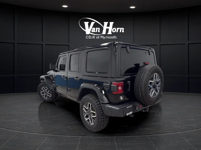 Used 2024 Black Clearcoat Jeep Sahara image 5