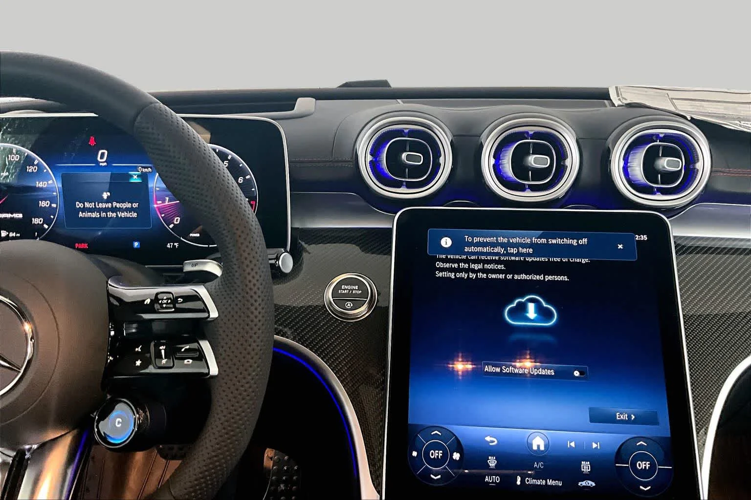 New 2026 Polar White Mercedes-Benz AMG® C 43 image 9