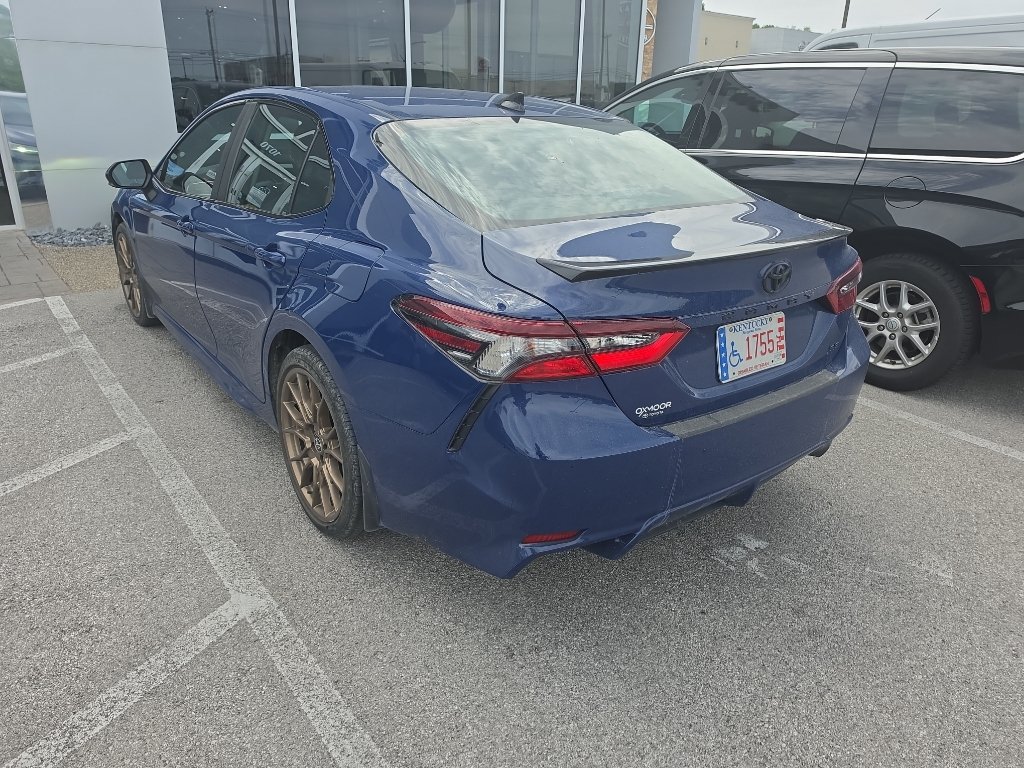Used 2023 Reservoir Blue Toyota SE Nightshade image 6