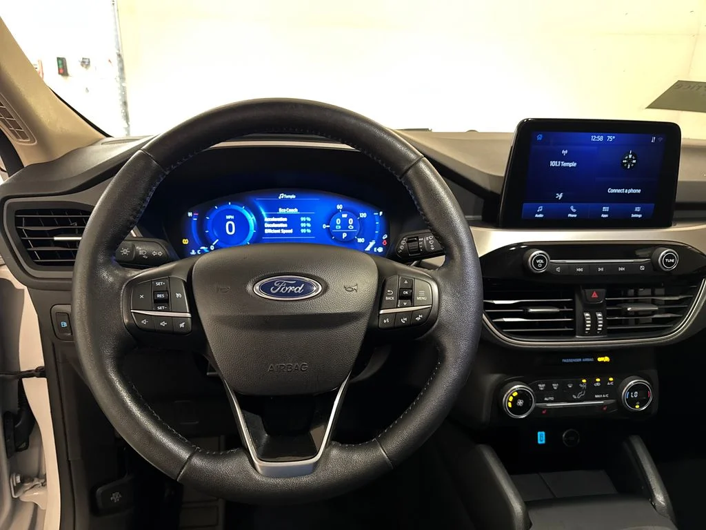 Certified Used 2020 White Ford SE Sport Hybrid image 8