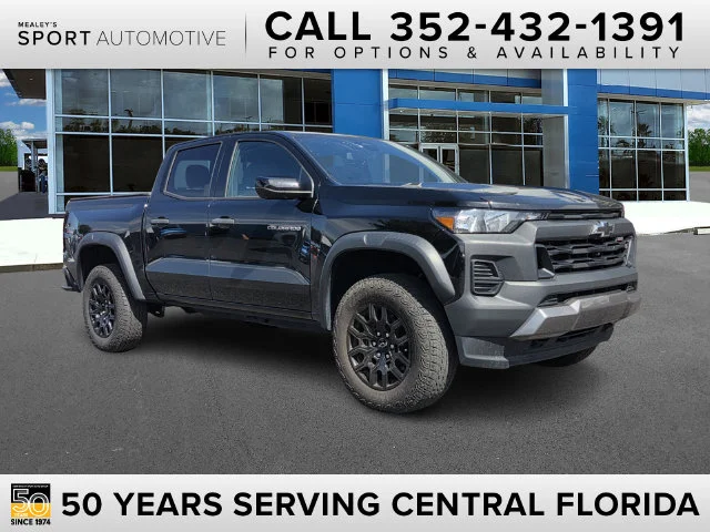 Used 2024 Black Chevrolet Trail Boss image 1