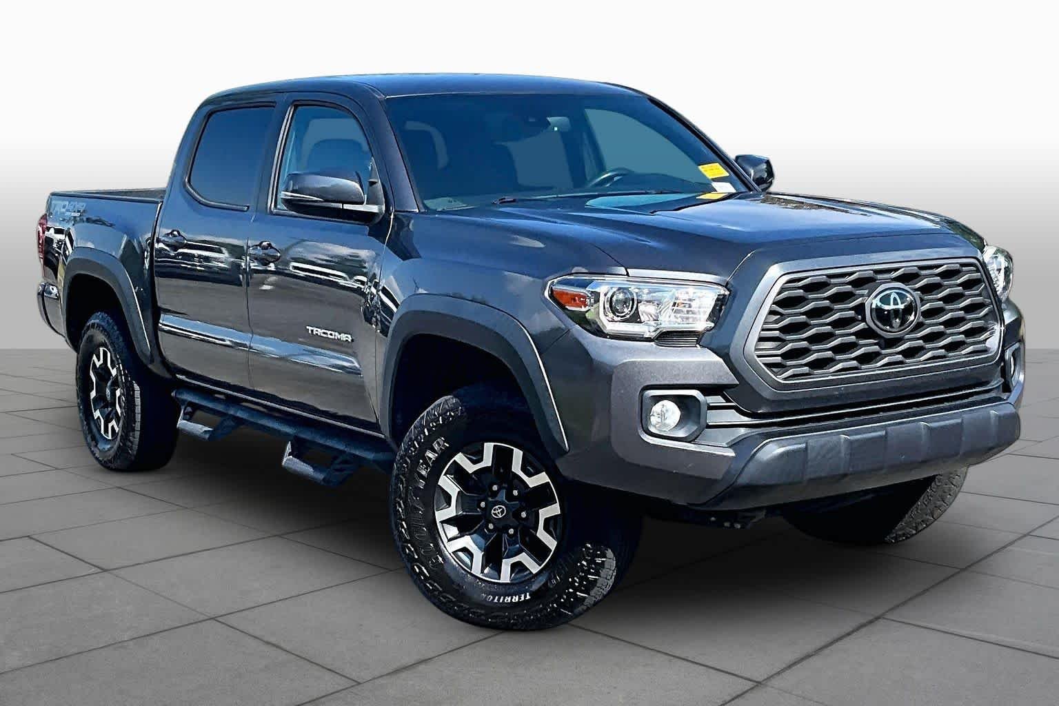 Used 2021 Magnetic Gray Metallic Toyota TRD Off Road image 3