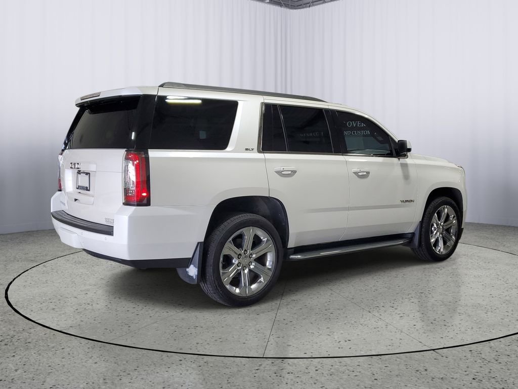 Used 2016 White Frost Tricoat GMC SLT image 5