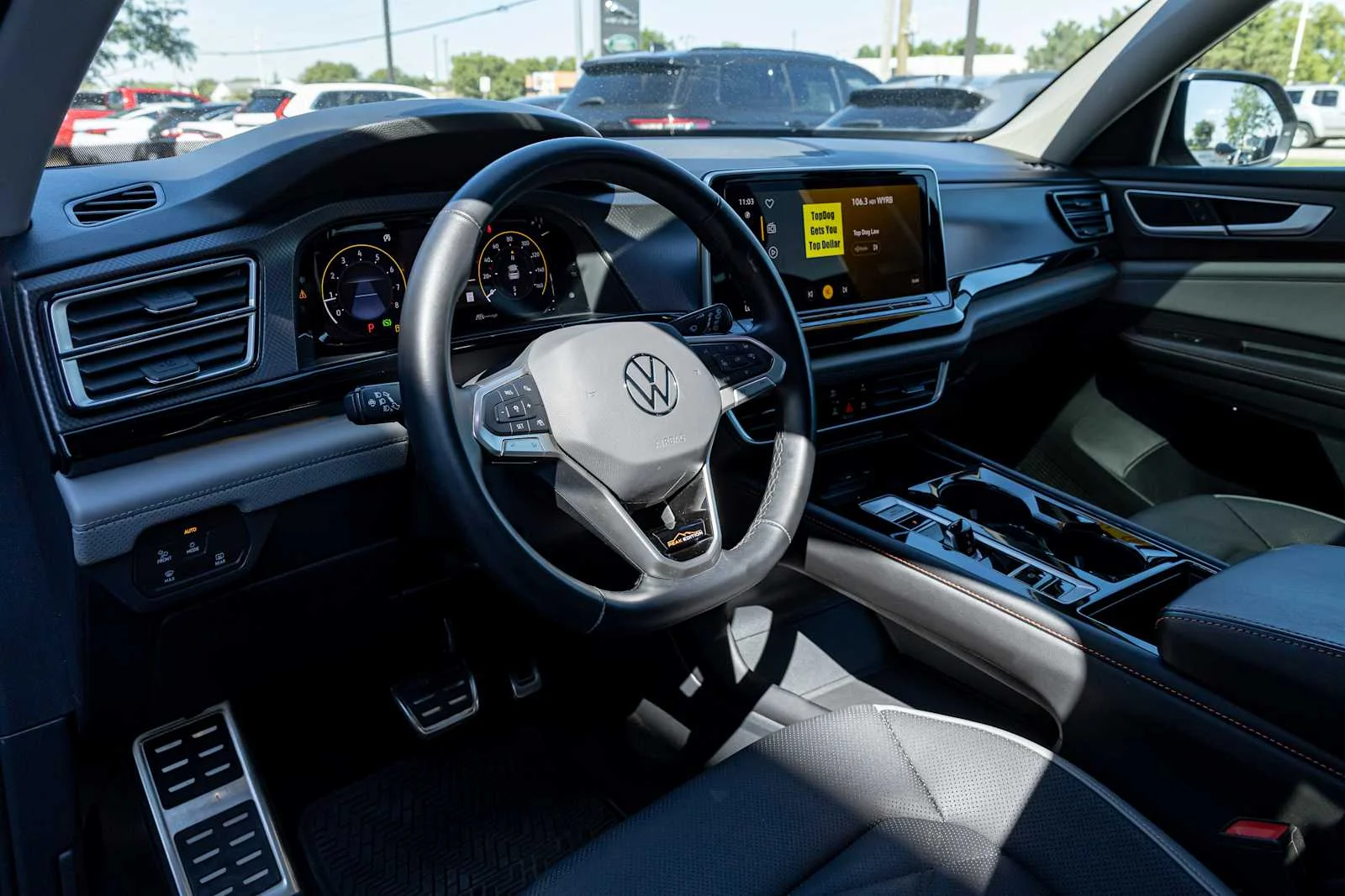 Used 2024 Pure Gray Volkswagen 2.0T Peak Edition SEL image 11